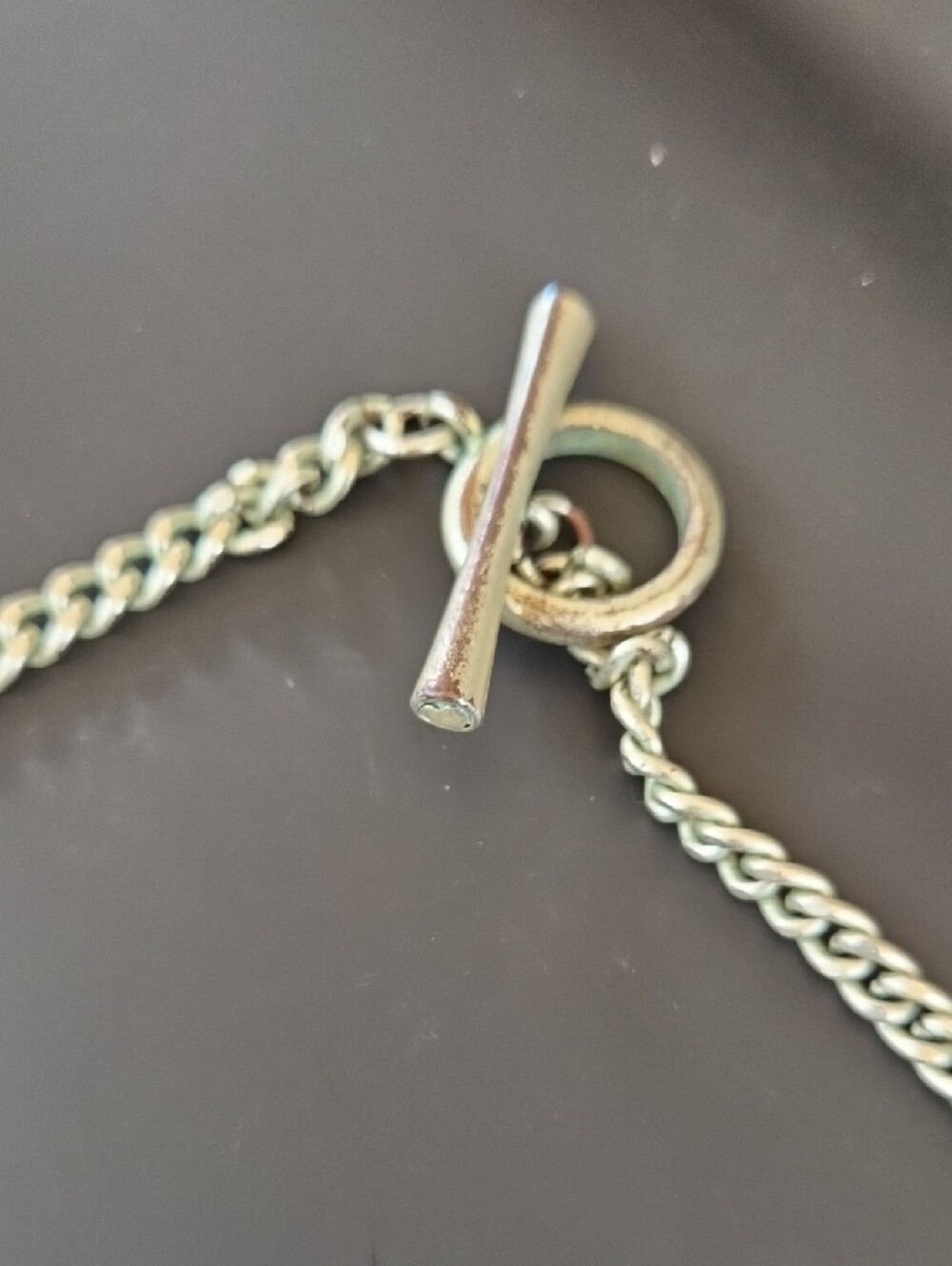 Lucky Brand Silver-Tone Bird Charm Fringe Necklace - Women Jewelry - Picture 4 of 4